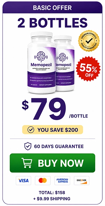 Memopezil 2-bottle supply pack