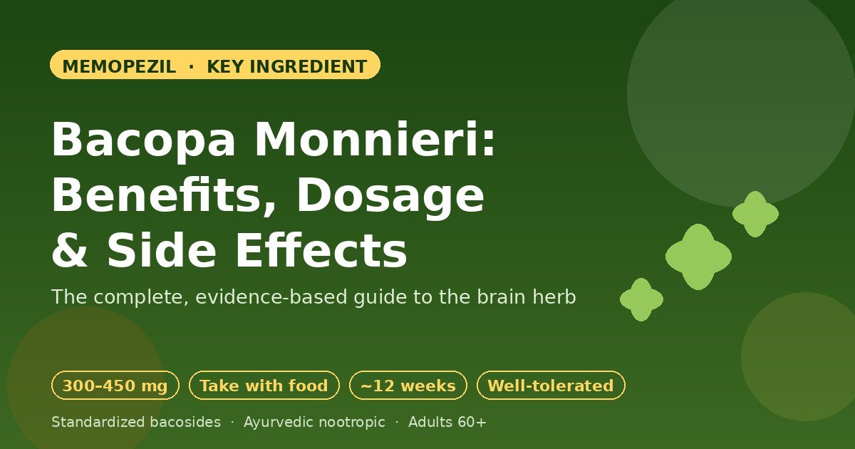 bacopa monnieri benefits dosage and side effects thumbnail