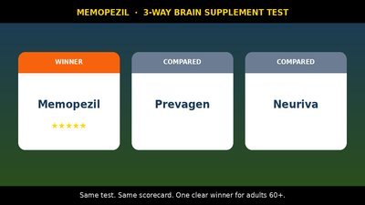Three-way memory supplement comparison thumbnail