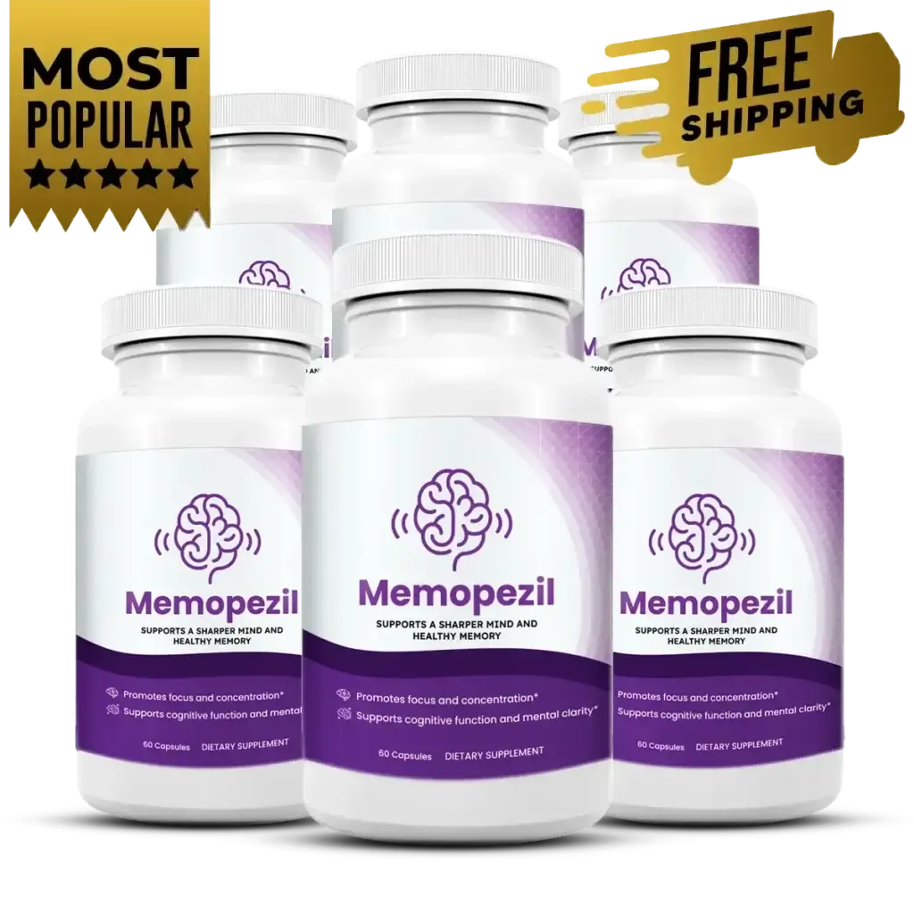 MemoPezil 6-bottle package - best value bundle